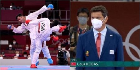 داور فینال کاراته بین گنج زاده و حریف عربستانی ،اخبار ورزشی،خبرهای ورزشی