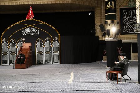 مراسم عزاداری حضرت اباعبدالله الحسین (ع) با حضور رهبر انقلاب،تصاویر خبری،عکس خبری