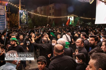 شب تاسوعای حسینی در محله عراقی های تهران،تصاویر خبری،عکس خبری