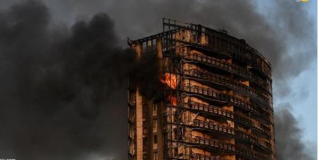 آتش سوزی در یک برج ،اخبارگوناگون,خبرهای گوناگون آتش سوزی در یک برج,اخبارگوناگون,خبرهای گوناگون