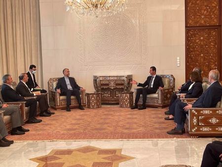 دیدار امیرعبداللهیان و بشار اسد،اخبار سیاست خارجی،خبرهای سیاست خارجی