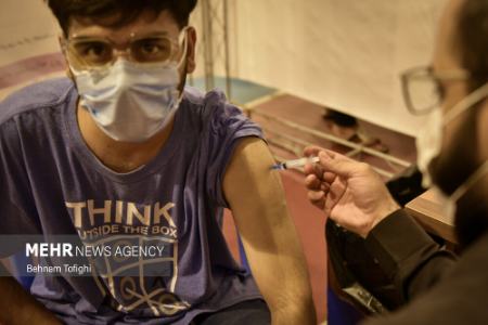 واکسیناسیون شبانه در تهران،عکس های خبری،تصاویر خبری