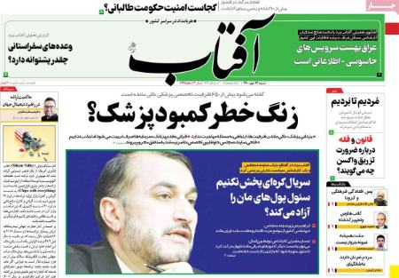 عناوین روزنامه ها, روزنامه های امروز عناوین روزنامه ها, روزنامه های امروز