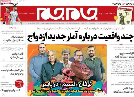 عناوین روزنامه ها, روزنامه های امروز عناوین روزنامه ها, روزنامه های امروز