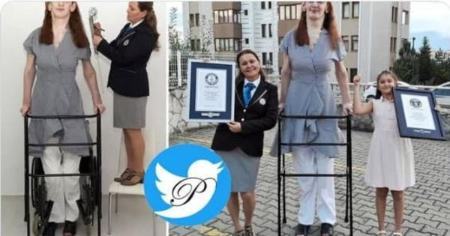 قدبلندترین زن زنده دنیا ،اخبارگوناگون,خبرهای گوناگون قدبلندترین زن زنده دنیا ,اخبارگوناگون,خبرهای گوناگون