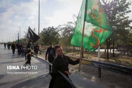 پیاده روی زائران امام رضا(ع)،تصاویر خبری،عکس خبری