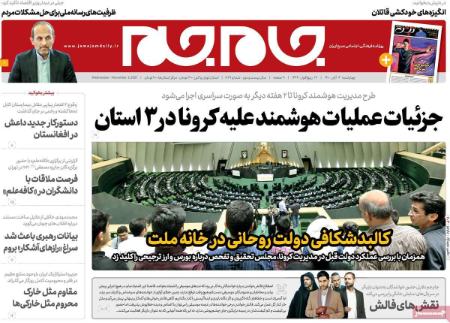 عناوین روزنامه ها, روزنامه های امروز عناوین روزنامه ها, روزنامه های امروز