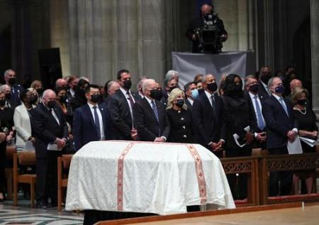 مراسم تشییع جنازه کالین پاول ,اخباربین الملل ,خبرهای بین الملل  
