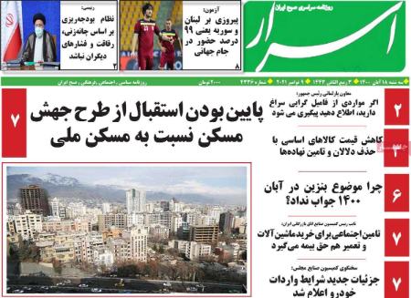 عناوین روزنامه ها, روزنامه های امروز عناوین روزنامه ها, روزنامه های امروز