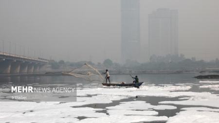  کف‌های سمی رودخانه یامونا ,اخبارگوناگون,خبرهای گوناگون 