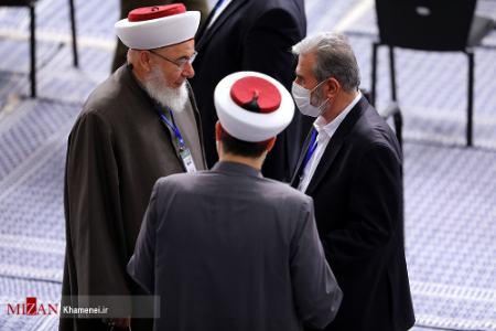 دیدار جمعی از مسئولان نظام و مهمانان شرکت کننده در کنفرانس وحدت اسلامی،تصاویر خبری،عکس خبری دیدار جمعی از مسئولان نظام و مهمانان شرکت کننده در کنفرانس وحدت اسلامی،تصاویر خبری،عکس خبری