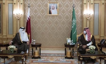 ولیعهد عربستان و امیر قطر،اخبار بین الملل،خبرهای بین الملل