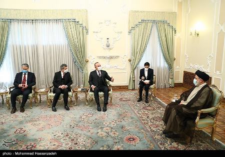 دیدار وزیر امور خارجه ترکیه با ابراهیم رئیسی،تصاویر خبری،عکس خبری