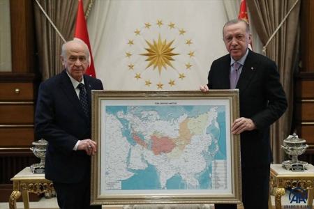 هدیه جنجالی باغچه‌لی به اردوغان،اخبار بین الملل،خبرهای بین الملل