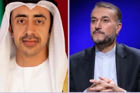 امیرعبداللهیان و وزیر خارجه امارات،اخبار سیاست خارجی،خبرهای سیاست خارجی