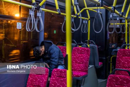 اتوبوس خوابی ,اخبار اجتماعی ,خبرهای اجتماعی 
