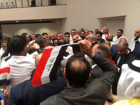 درگیری در پارلمان جدید عراق،اخبار بین الملل،خبرهای بین الملل