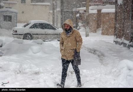 بارش برف در ایران،تصاویر خبری،عکس خبری