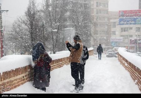 بارش برف در ایران،تصاویر خبری،عکس خبری