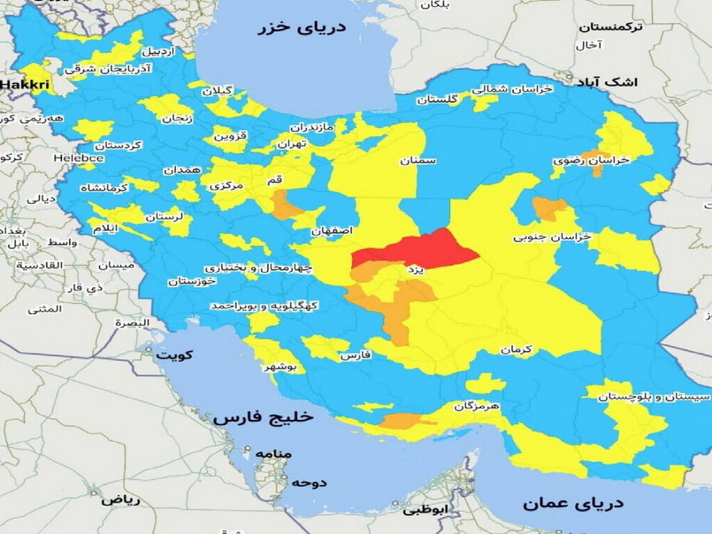 رنگبندی کرونا،اخبار پزشکی ،خبرهای پزشکی رنگبندی کرونا,اخبار پزشکی ,خبرهای پزشکی