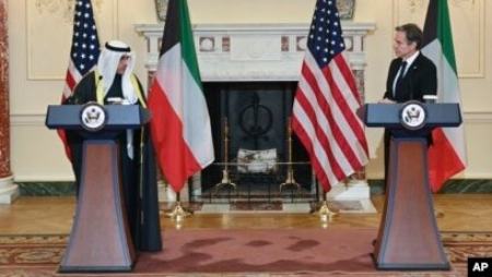 گفت‌وگوی وزیران خارجه آمریکا و کویت،اخبار سیاست خارجی،خبرهای سیاست خارجی