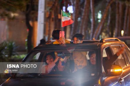 شادی مردم ایران پس از صعود تیم ملی به جام جهانی قطر،تصاویر خبری،عکس خبری