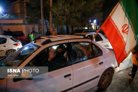 شادی مردم ایران پس از صعود تیم ملی به جام جهانی قطر،تصاویر خبری،عکس خبری