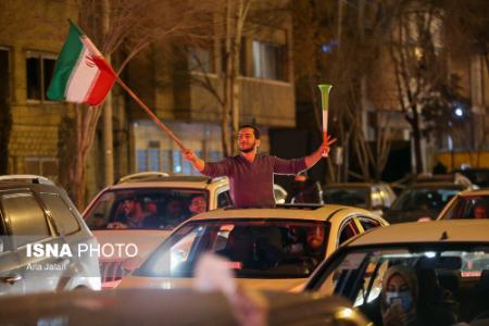 شادی مردم ایران پس از صعود تیم ملی به جام جهانی قطر،تصاویر خبری،عکس خبری شادی مردم ایران پس از صعود تیم ملی به جام جهانی قطر،تصاویر خبری،عکس خبری