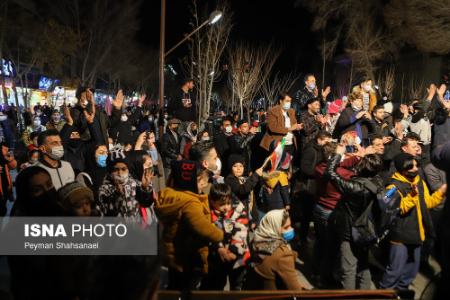 شادی مردم ایران پس از صعود تیم ملی به جام جهانی قطر،تصاویر خبری،عکس خبری