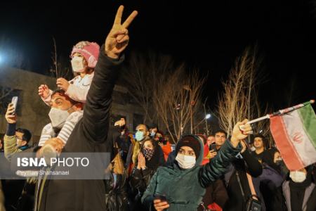 شادی مردم ایران پس از صعود تیم ملی به جام جهانی قطر،تصاویر خبری،عکس خبری