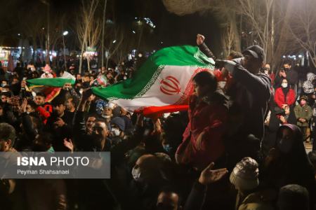 شادی مردم ایران پس از صعود تیم ملی به جام جهانی قطر،تصاویر خبری،عکس خبری