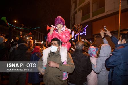 شادی مردم ایران پس از صعود تیم ملی به جام جهانی قطر،تصاویر خبری،عکس خبری