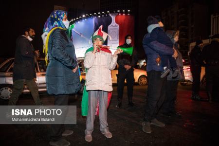 شادی مردم ایران پس از صعود تیم ملی به جام جهانی قطر،تصاویر خبری،عکس خبری