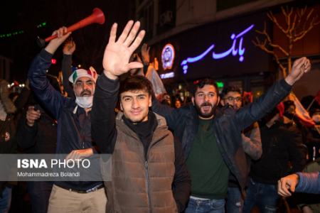 شادی مردم ایران پس از صعود تیم ملی به جام جهانی قطر،تصاویر خبری،عکس خبری