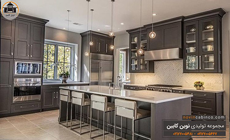 کابینت پوششی سبک جدید کابینت آشپزخانه,کابینت آشپزخانه,سبک های کابینت آشپزخانه
