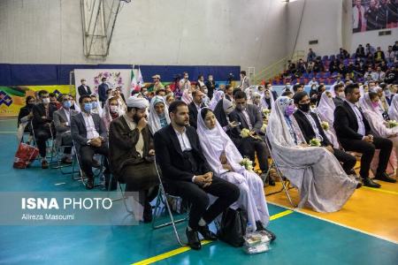 جشن ازدواج آسان ۱۲۰ زوج کارگر،اخبار عکس خبری،خبرهای عکس خبری