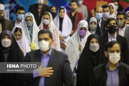 جشن ازدواج آسان ۱۲۰ زوج کارگر،اخبار عکس خبری،خبرهای عکس خبری