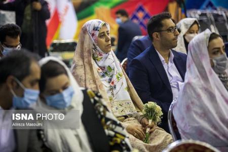 جشن ازدواج آسان ۱۲۰ زوج کارگر،اخبار عکس خبری،خبرهای عکس خبری