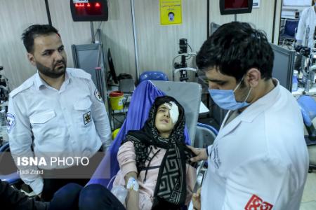 مصدومین چهارشنبه سوری 1400،عکس خبری،تصاویر خبری
