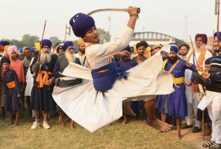عکسهای جالب,عکسهای جذاب,جنگجوی سیک هندی 