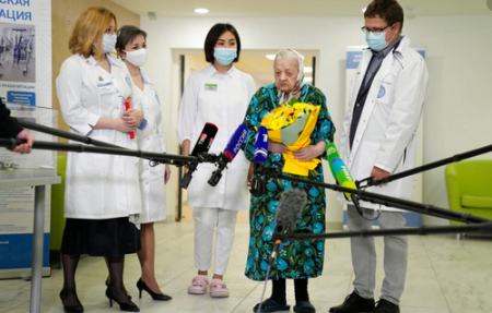 عکسهای جالب,عکسهای جذاب,بانوی 101 ساله روس  