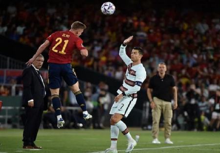 دیدار تیم ملی اسپانیا و پرتغال،اخبار ورزشی،خبرهای ورزشی