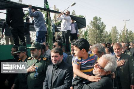 تشییع پیکر جانباختگان حادثه قطار مشهد - یزد،تصاویر خبری،عکس خبری