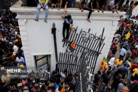 اقامتگاه رئیس جمهور و نخست وزیر سریلانکا ،اخباربین الملل ،خبرهای بین الملل ,اخباربین الملل ,خبرهای بین الملل