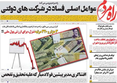 عناوین روزنامه ها, روزنامه های امروز عناوین روزنامه ها, روزنامه های امروز