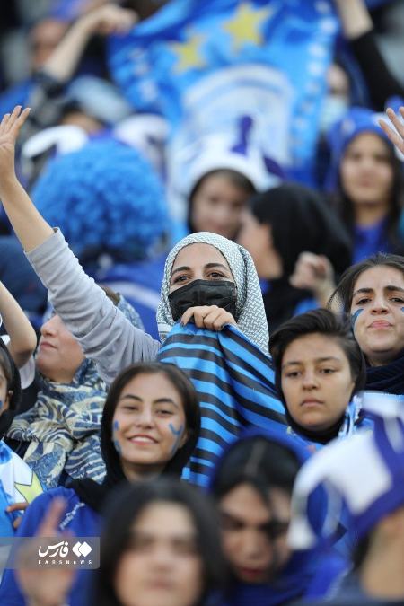 حضور بانوان استقلالی در ورزشگاه آزادی،اخبار ورزشی،خبرهای ورزشی