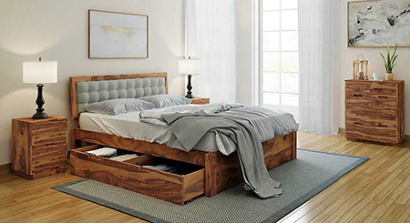 کیفیت ساخت سرویس خواب,کشوهای موجود در سرویس خواب,تشک تخت خواب
