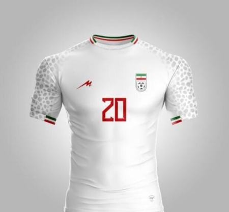 رونمایی از پیراهن تیم ملی فوتبال برای جام جهانی قطر،اخبار ورزشی،خبرهای ورزشی