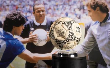 فروش توپ دست‌ خدای مارادونا،اخبار ورزشی،خبرهای ورزشی