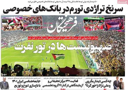 عناوین روزنامه ها, روزنامه های امروز عناوین روزنامه ها, روزنامه های امروز